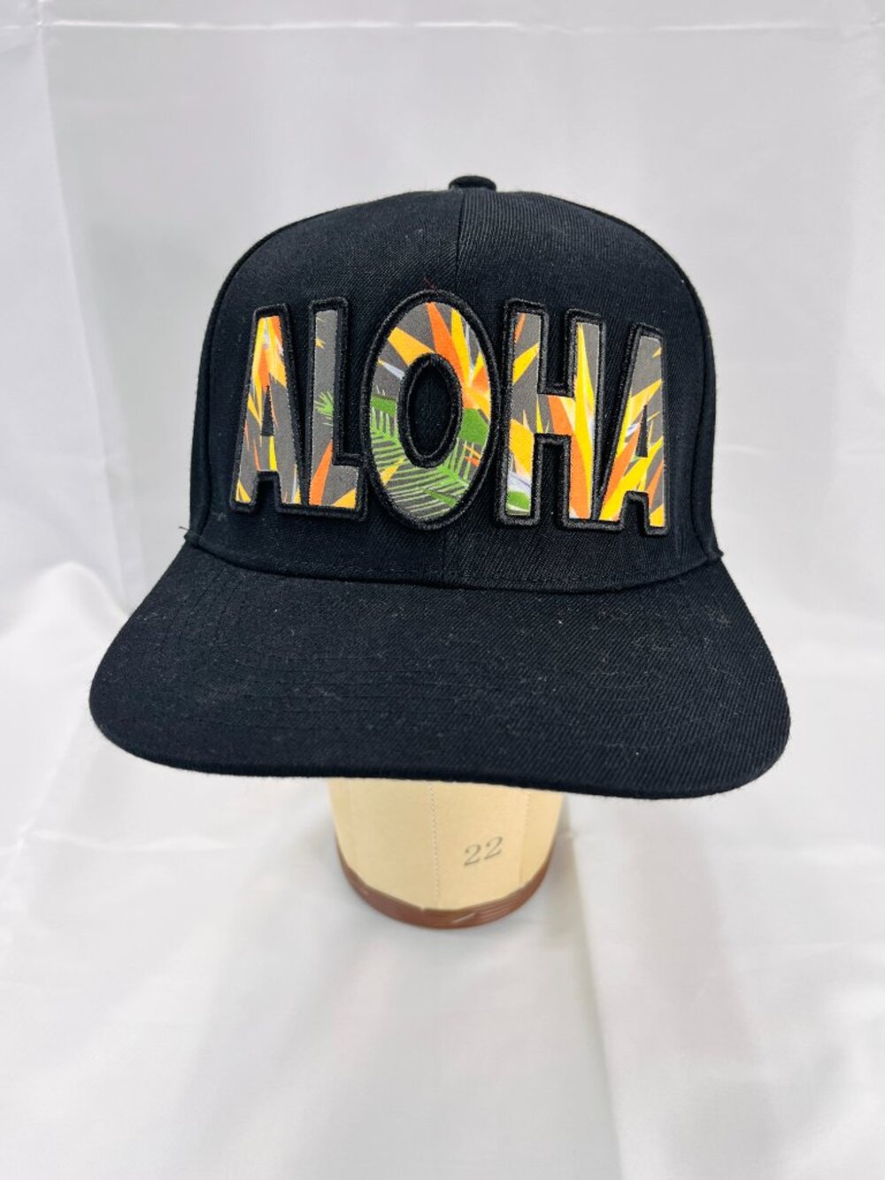 Limited Edition Robin Ruth ALOHA SnapBack Hat Black Bird of Paradise Hawaii